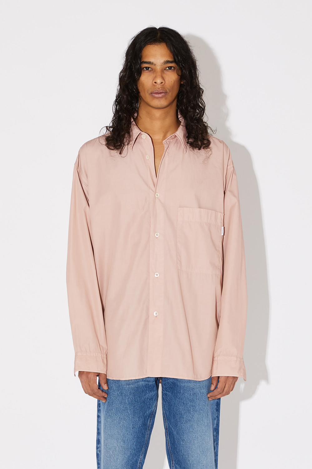 AMISH: DROPPED SHIRT IN POPLIN