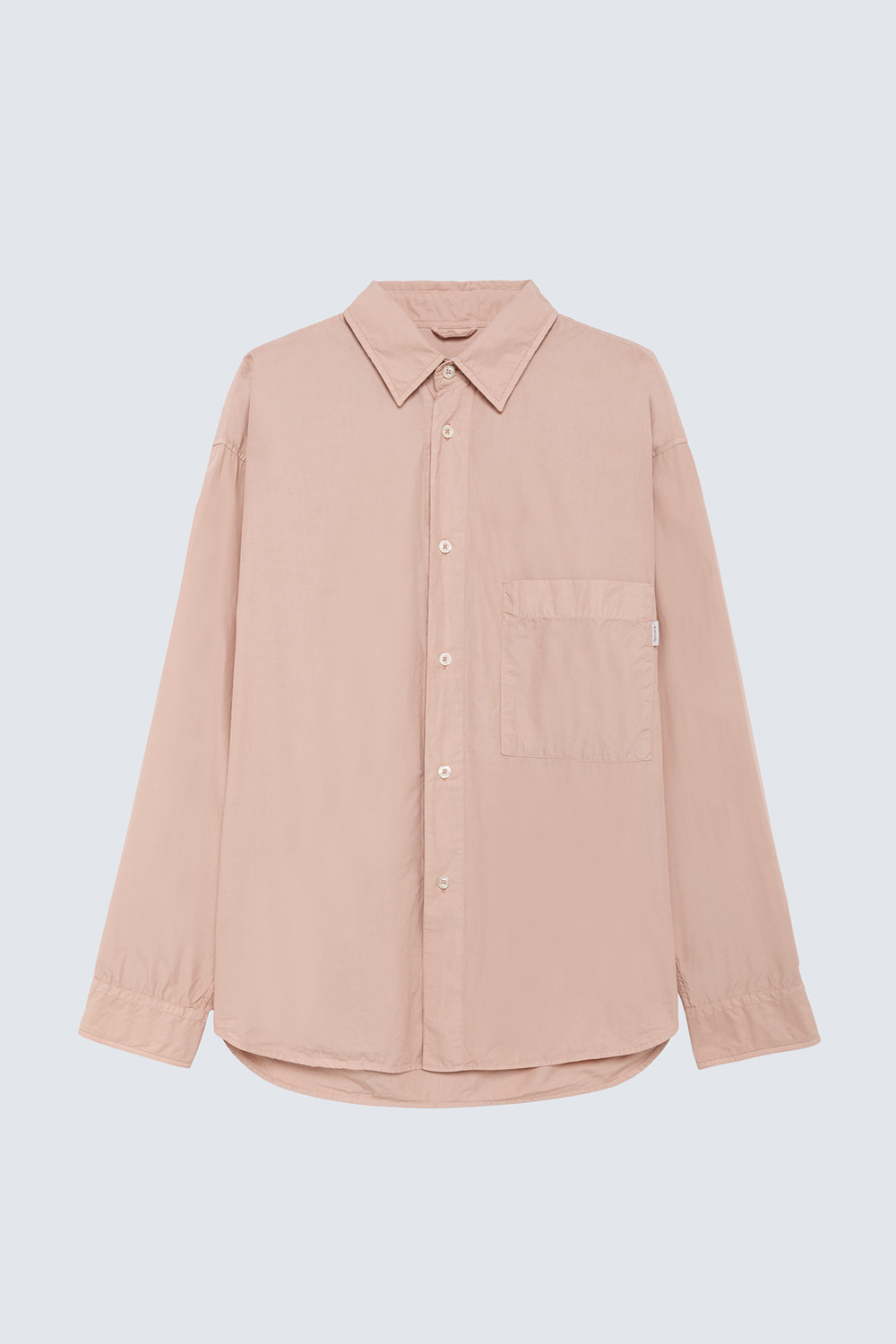 AMISH: DROPPED SHIRT IN POPLIN