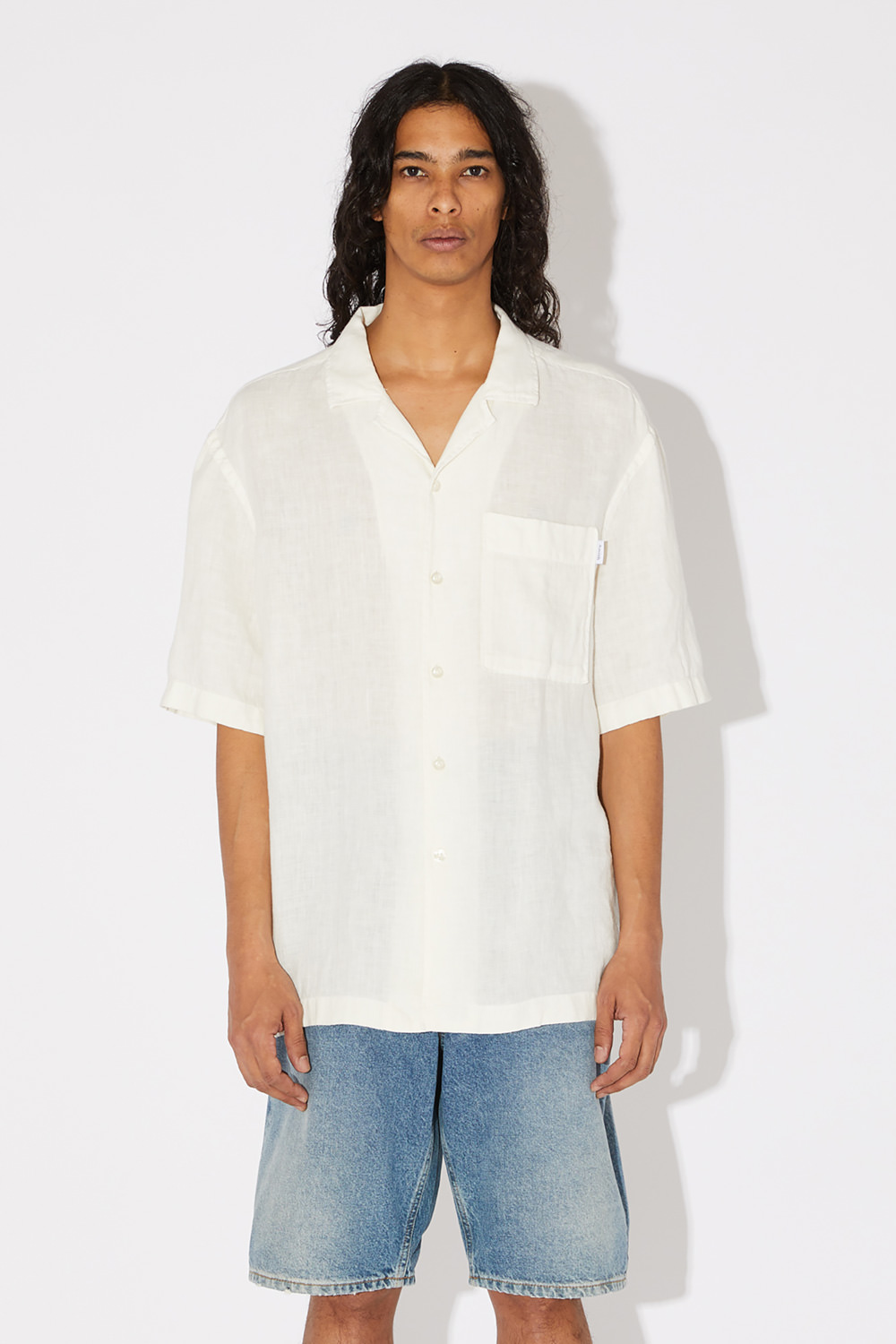 AMISH: HIGHLAND SHIRT IN LINEN