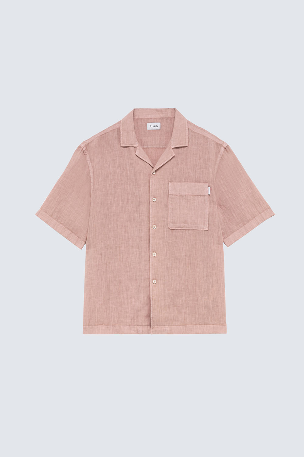 AMISH: HIGHLAND SHIRT IN LINEN