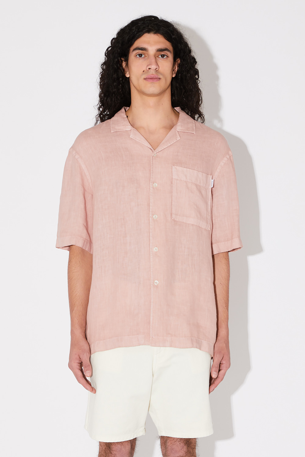 AMISH: HIGHLAND SHIRT IN LINEN