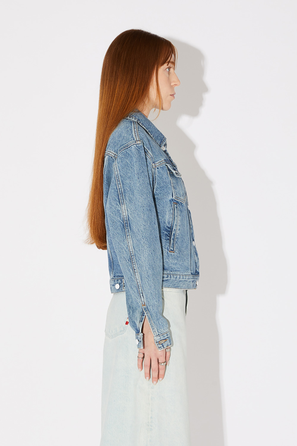 AMISH: REAL VINTAGE CROPPED JACKET