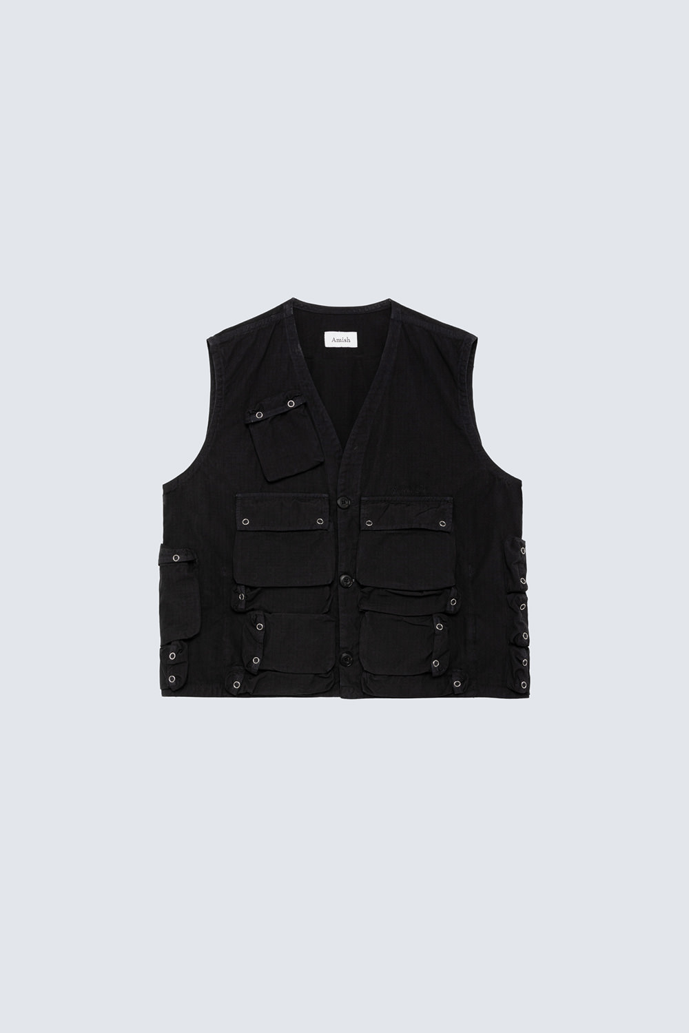 AMISH: GILET PARA' IN COTONE