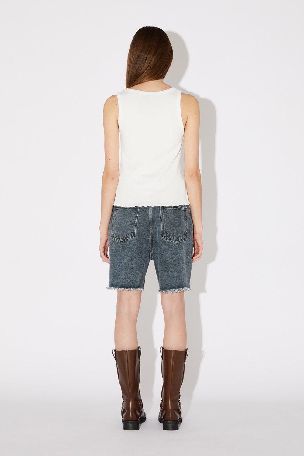 AMISH: TANK TOP IN COTONE